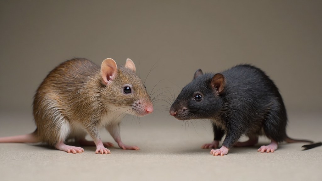 Wanderratte Vs Hausratte